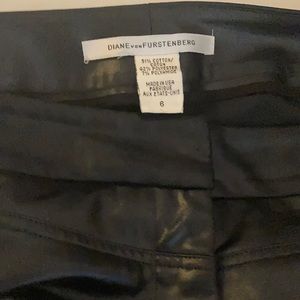 Skinny leather looking pants